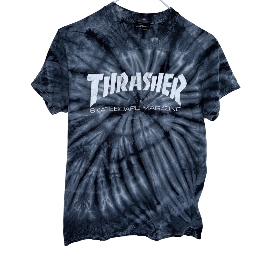 Tie Dye Thrasher Magazine T Shirt Womens‎ Small Cotton Skater
